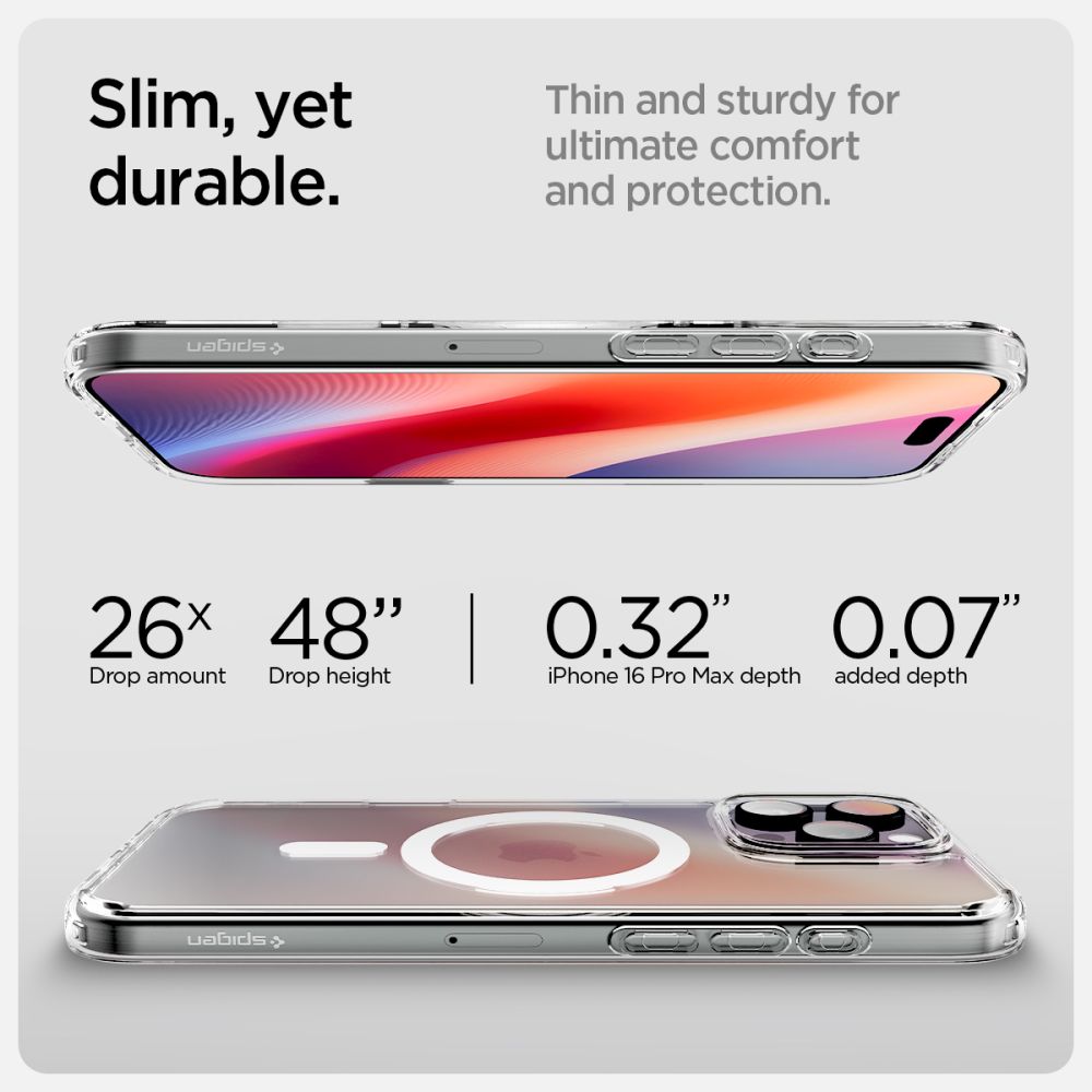 Spigen Ultra Hybrid T - θήκη για Apple iPhone 16 Pro Max - Λευκό - Image 13