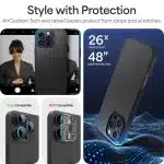 Spigen Cyrill Kajuk - Apple iPhone 16 Pro - Μαύρο - Image 13