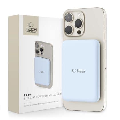 Tech-Protect PB10 Lifemag Magsafe Power Bank 5000mAh μπλε