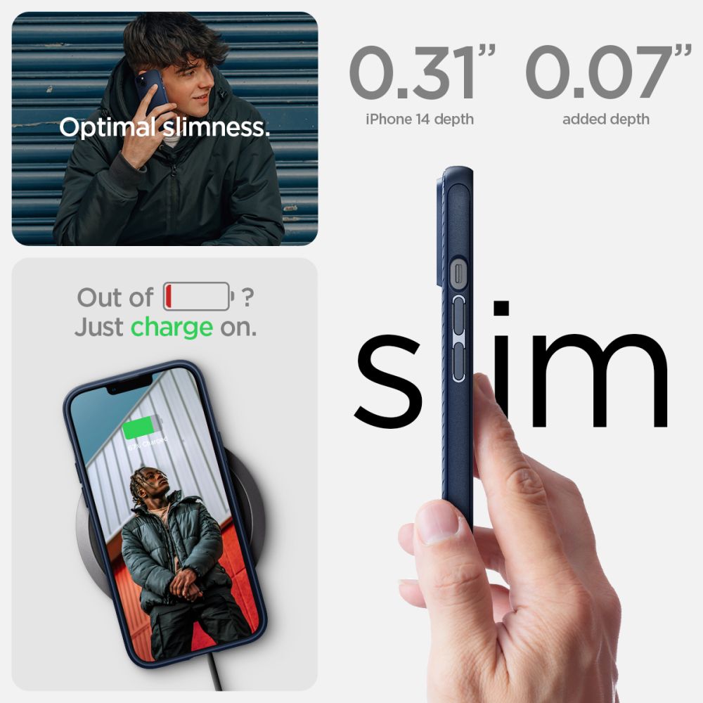 Spigen Mag Armor - θήκη για Apple iPhone 14 Plus - Μπλε - Image 15