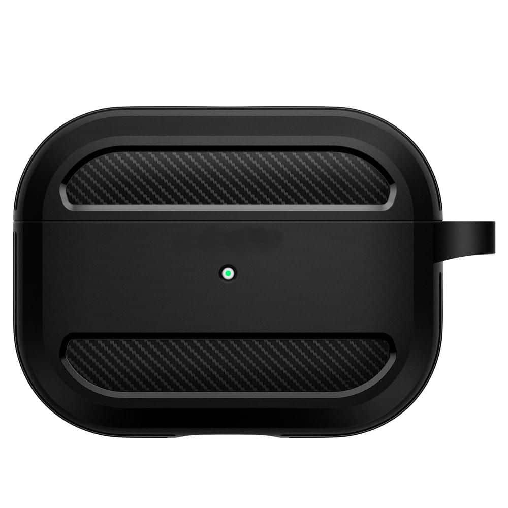 Techsuit - carbon Σιλικόνη - για AirPods Pro 1 - Μαύρο - Image 4