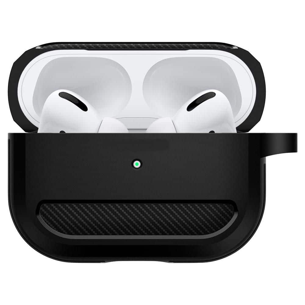 Techsuit - carbon Σιλικόνη - για AirPods Pro 1 - Μαύρο - Image 2
