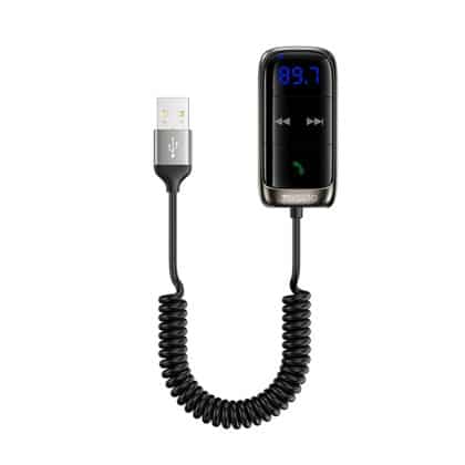 Yesido - FM Modulator Bluetooth Αυτοκινήτου (YAU32) - LED Οθόνη, TF Κάρτα - Μαύρο