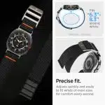 Spigen Durapro Flex Samsung Galaxy Watch Ultra (47 mm) μαύρο - Image 11