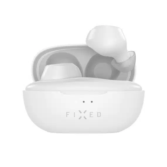 Fixed - Ασύρματα ακουστικά (FIXBDS-WH) - Αληθινά ασύρματα, Bluetooth V5.3, Έλεγχος αφής - Λευκό