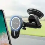 Fixed - Βάση αυτοκινήτου με ασύρματη φόρτιση MagClick XL (FIXMCLI-XL-BK) - για ταμπλό και παρμπρίζ, 15W - Μαύρο - Image 11