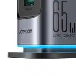 Joyroom JR-TCM02 φορτιστής GaN 65W ΕΕ 4x USB-C 2x USB-A - σκούρο γκρι - Image 6