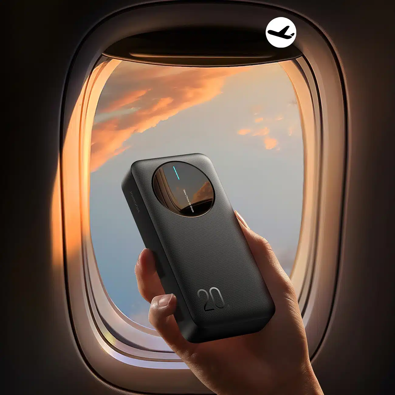 Joyroom Powerbank JR-PBF14 20000mAh 2.4A 2x USB-A 1x USB-C - μαύρο - Image 13