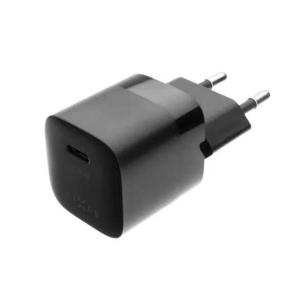 Fixed - Μίνι φορτιστής τοίχου (FIXC30M-C-BK) - Type-C, Power Delivery 3.0, 30W - Μαύρος