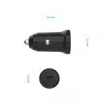Fixed - Φορτιστής αυτοκινήτου (FIXCC30N-C-BK) - USB-C, 30W, PD3.0, 12V/24V, Universal - Μαύρος - Image 8