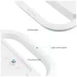 Fixed - Στήριγμα (FIXPS5-ST-WH) - για PS5 / PS5 Slim, με LED, Αντιολισθητικά Πατάκια, USB-C - Λευκό - Image 6