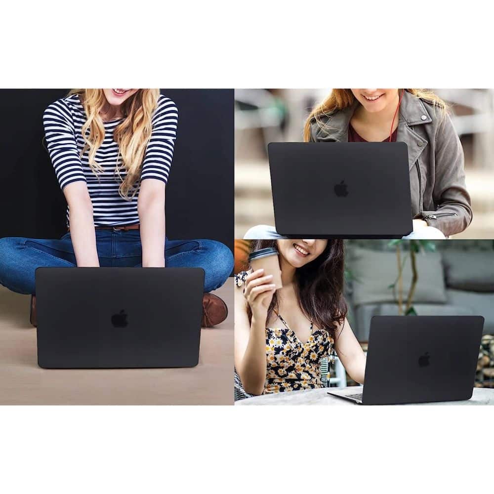 Tech-Protect SmartShell MacBook Air 15 M2 / M3 / 2023-2024 ματ μαύρο - Image 8