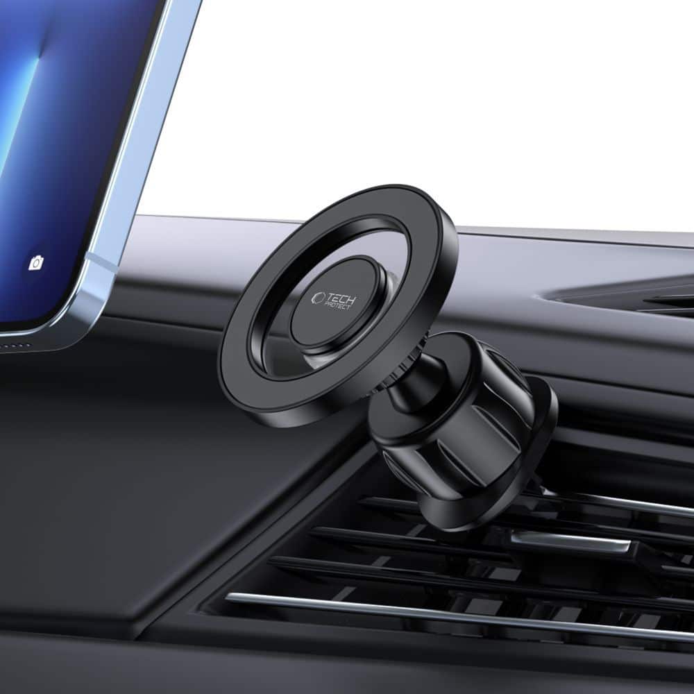 Tech-Protect N51 μαγνητική βάση αυτοκινήτου MagSafe μαύρη - Image 7