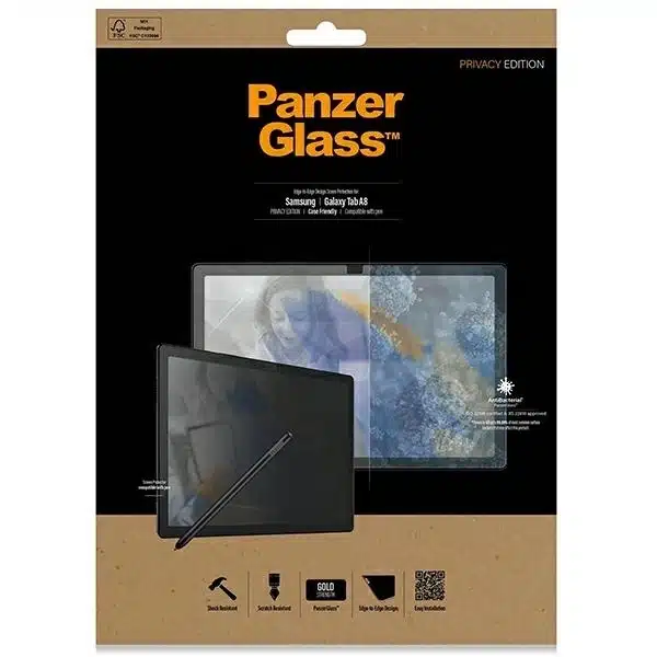 PanzerGlass Ε2Ε Αντιβακτηριακό Θωρακισμένο Γυαλί για Samsung Galaxy Tab A8 - Image 3