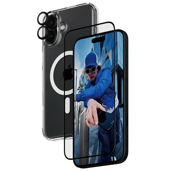 PanzerGlass Σετ 3 σε 1 iPhone 16 Plus 6.7" D3O Σκληρή Θήκη + Προστατευτικό Οθόνης UWF+ Προστασία Φακού - Image 2