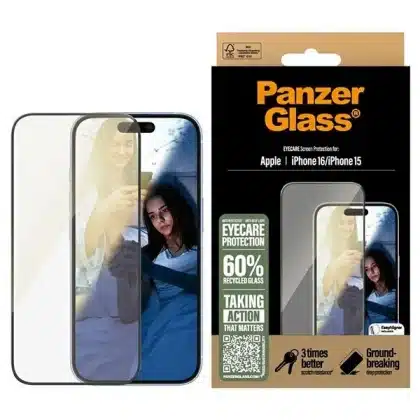 PanzerGlass EyeCare προστασία οθόνης iPhone 16 6.1" Ultra-Wide Fit 2865