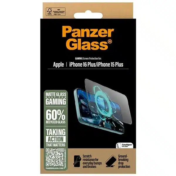 PanzerGlass προστατευτικό οθόνης gaming για iPhone 16 Plus 6.7" ultra-wide fit 2859 - Image 4