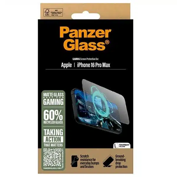 PanzerGlass προστατευτικό οθόνης gaming για iPhone 16 Pro Max 6.9" ultra-wide fit 2860 - Image 4