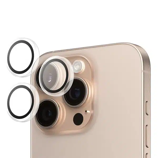 PanzerGlass προστατευτικό φακού διαφανές για iPhone 16 Pro 6.3" / 16 Pro Max 6.9" - Image 2