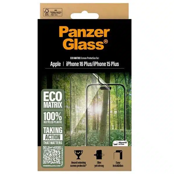 PanzerGlass προστατευτικό οθόνης MATRIX για iPhone 16 Plus 6.7" Ultra-Wide Fit 2871 - Image 4