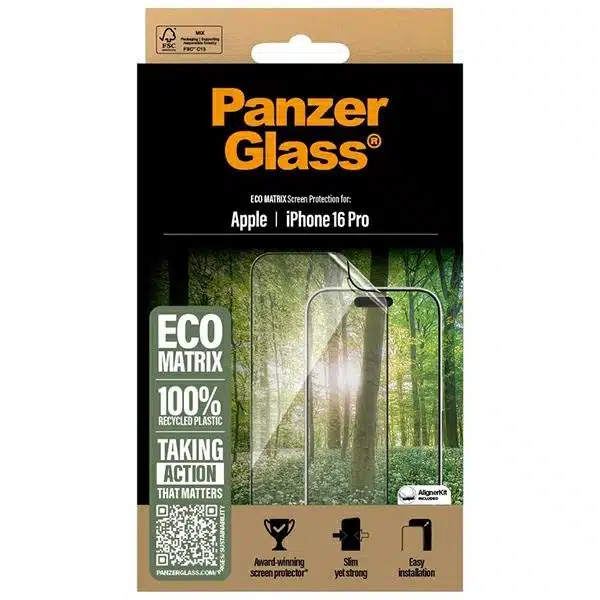 PanzerGlass προστατευτικό οθόνης MATRIX για iPhone 16 Pro 6.3" Ultra-Wide Fit 2870 - Image 4