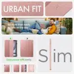 Spigen Urban Fit iPad Air 10.9 4 / 5 / 2020-2022 / 11 6 / 2024 ροζ χρυσό - Image 17
