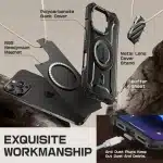 Supcase Unicorn Beetle XT - Apple iPhone 16 Pro Max - Μαύρο - Image 5