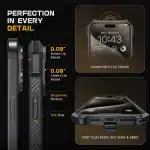 Supcase Unicorn Beetle Defender - Apple iPhone 16 Pro Max - Μαύρο - Image 9