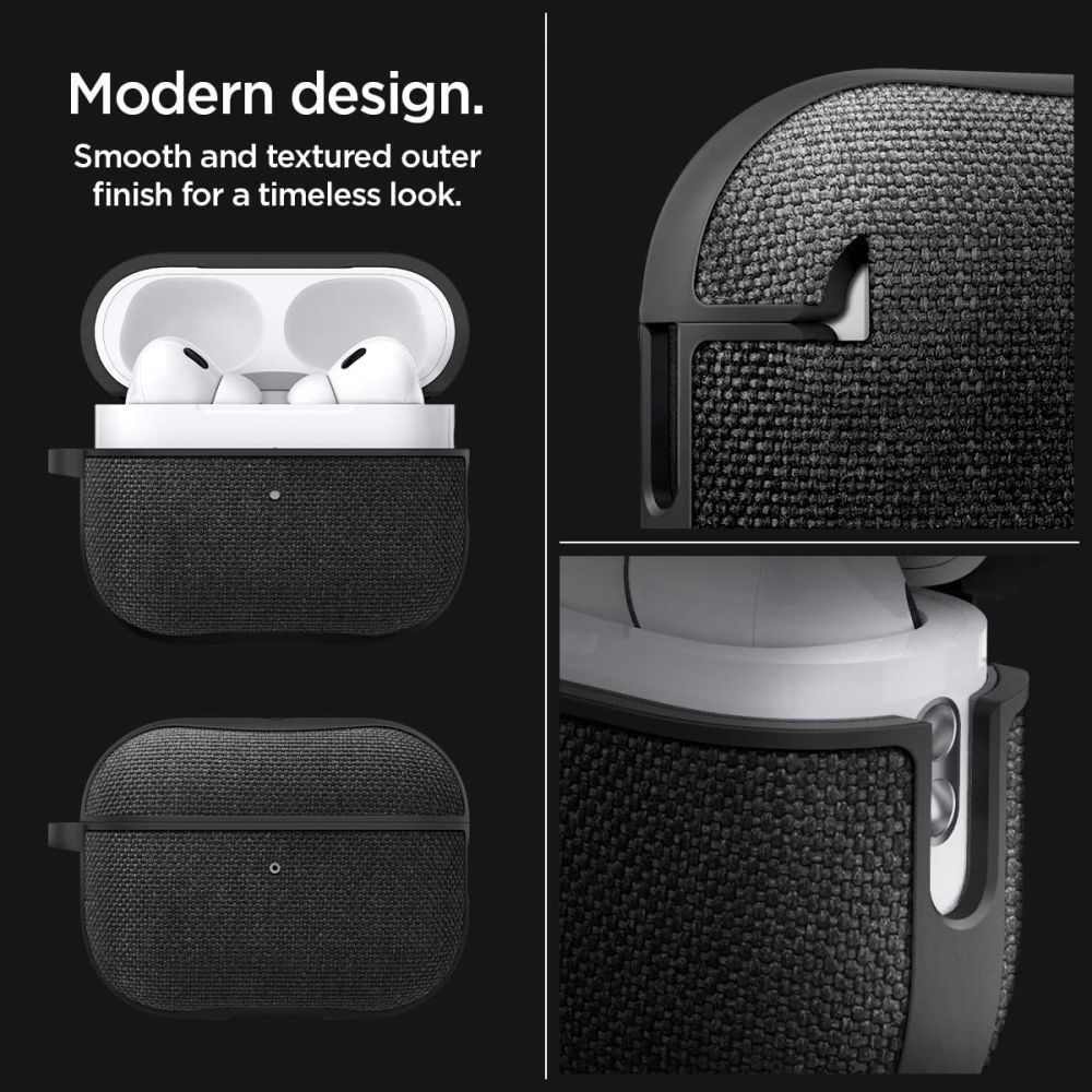 Spigen Urban Fit Apple AirPods Pro 1 / 2 μαύρο - Image 14