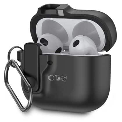 Tech-Protect Slim Hook Apple AirPods 4 μαύρο