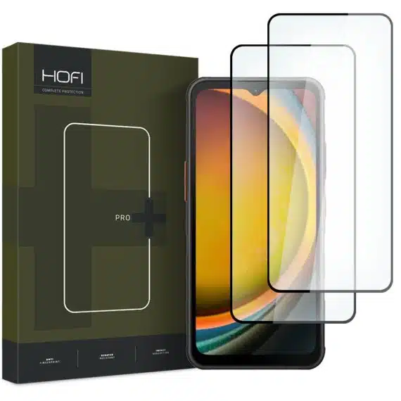 Hofi Glass Pro+ 2-Pack γυαλί προστασίας για Galaxy XCover 7 μαύρο
