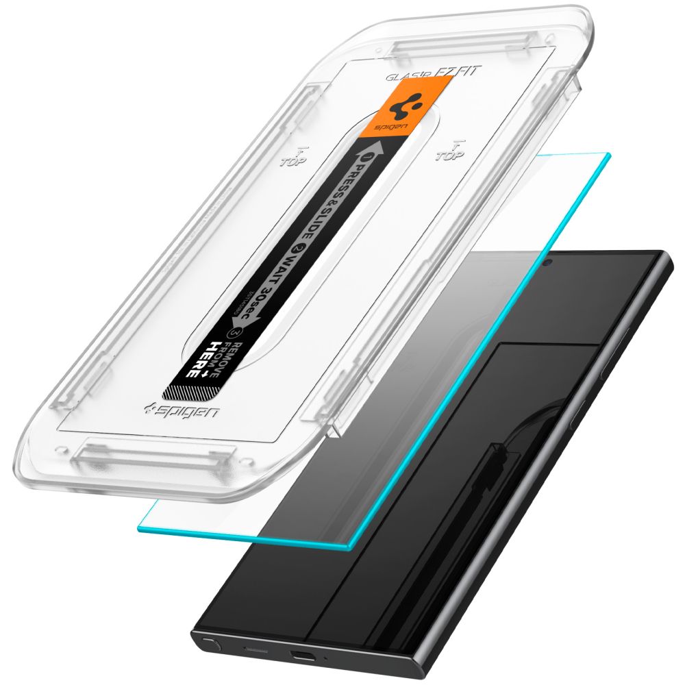 Spigen γυαλί προστασίας Glas.TR "EZ Fit" 2-pack Galaxy S24 Ultra διαφανές - Image 3