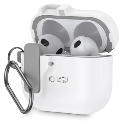 Tech-Protect Slim Hook Apple AirPods 4 Λευκό