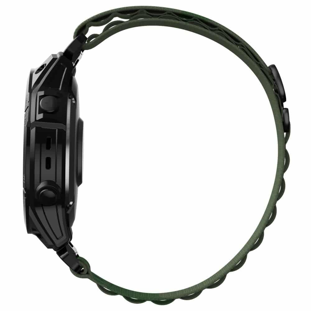 Tech-Protect νάιλον pro Garmin Fenix 5 / 6 / 6 Pro / 7 στρατιωτικό πράσινο - Image 2