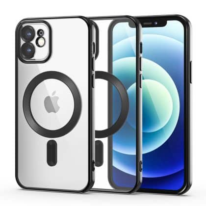 TECH-PROTECT Magshine - θήκη για Apple iPhone 12 - Μαύρο