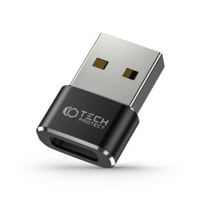 USB σε Type-C – Tech-Protect προσαρμογέας USB σε Type-C μαύρος