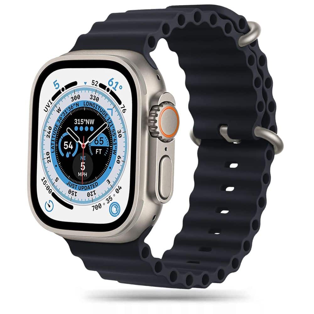 TECH-PROTECT Iconband Pro - θήκη για Apple Watch 6 / 7 8 9 10 SE Ultra 1 2 - Μαύρο