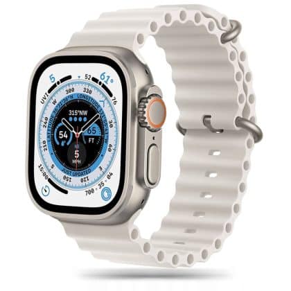 TECH-PROTECT Iconband Pro - θήκη για Apple Watch 6 / 7 8 9 10 SE Ultra 1 2 - Μπεζ