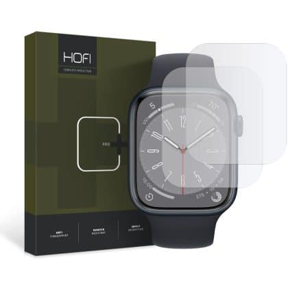 HOFI προστασία υδρογέλης Hydroflex Pro+ 2-pack για Apple Watch 4 / 5 / 6 / 7 / 8 / SE (40 / 41 mm) διαφανές