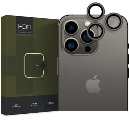 HOFI προστασία κάμερας Camring Pro+ iPhone 14 Pro / 14 Pro Max μαύρο