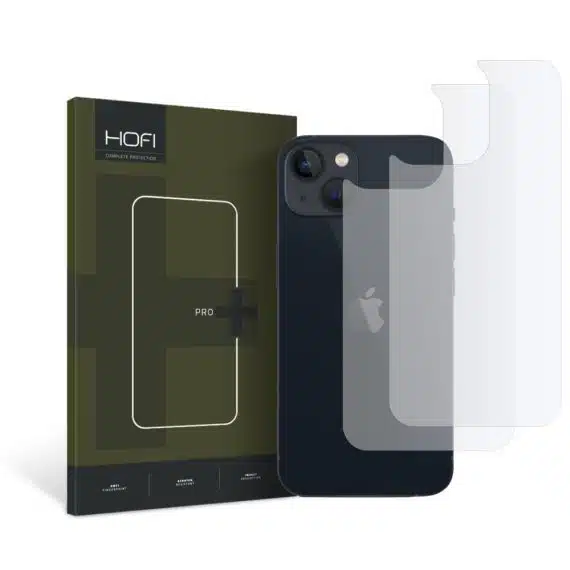HOFI υδρογέλη Hydroflex Pro+ προστατευτικό πλάτης 2-πακέτο iPhone 14 διαφανές