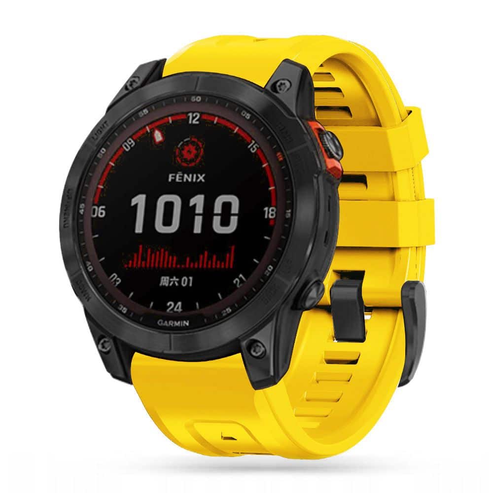 Tech-Protect Iconband Garmin Fenix 5 / 6 / 6 Pro / 7 κίτρινο - Image 2