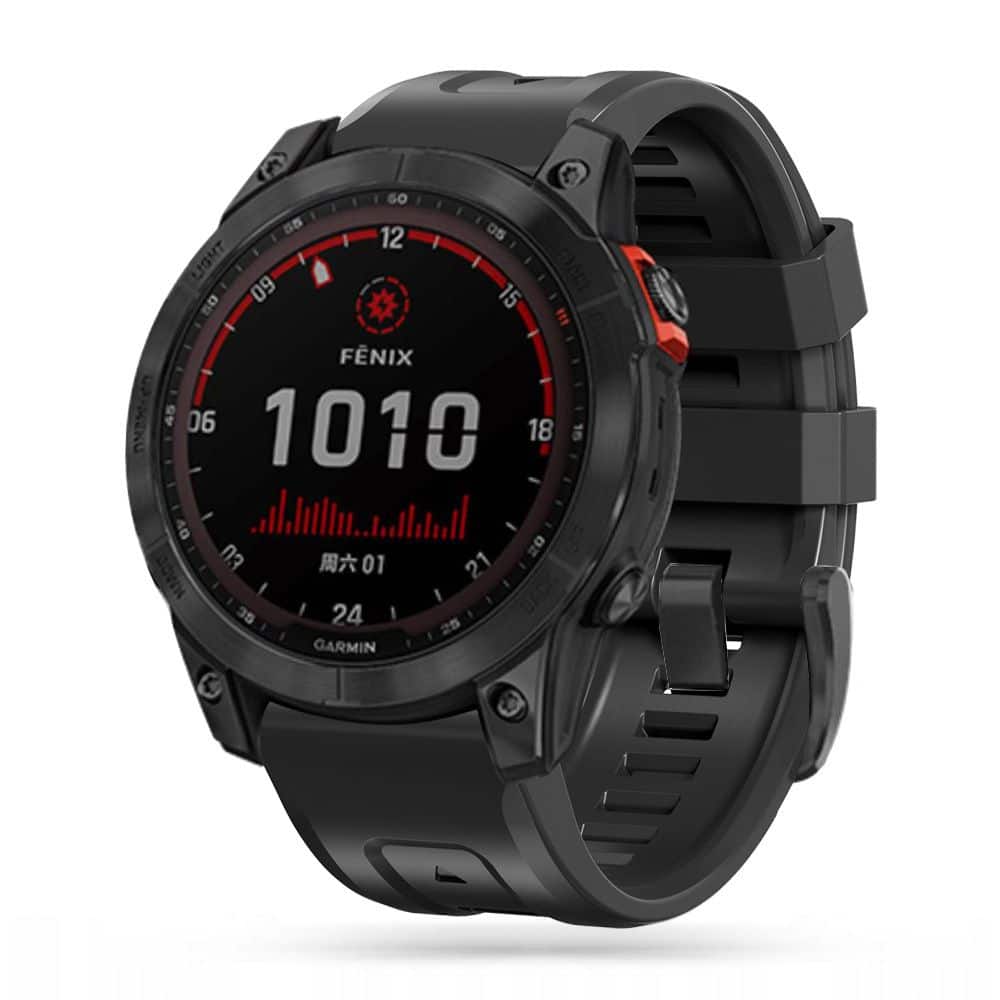 Tech-Protect Iconband Garmin Fenix 5 / 6 / 6 Pro / 7 μαύρο - Image 2