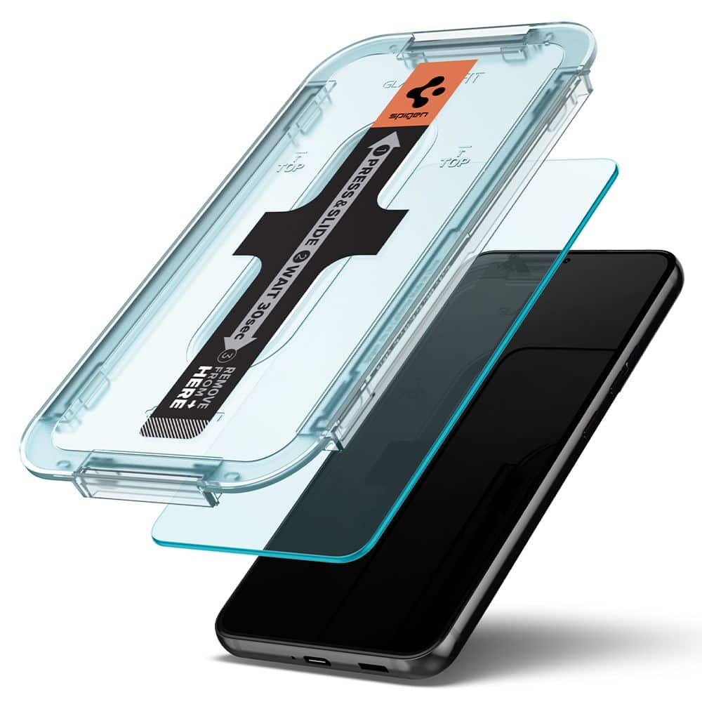 Spigen tempered glass "EZ Fit" 2-pack Galaxy S22 - Image 2