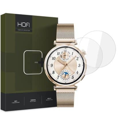 Hofi γυαλί προστασίας Pro+ 2-pack για Huawei Watch GT 5 (41 mm) διαφανές