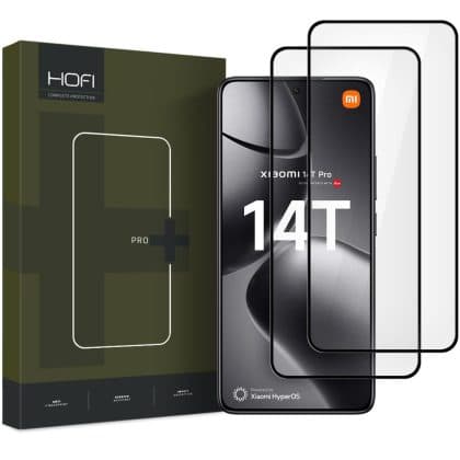 Hofi Glass Pro+ 2-pack γυαλί προστασίας για Xiaomi 14T / 14T Pro μαύρο