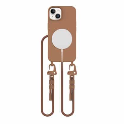 TECH-PROTECT Magnecklace - θήκη για Apple iPhone 14 - Καφέ