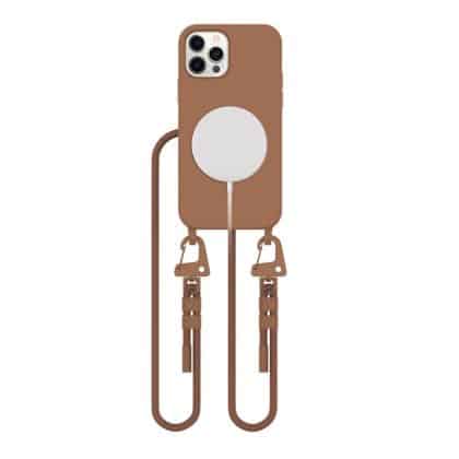 TECH-PROTECT Magnecklace - θήκη για Apple iPhone 12 / Pro - Καφέ