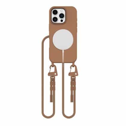 TECH-PROTECT Magnecklace - θήκη για Apple iPhone 16 Pro - Καφέ