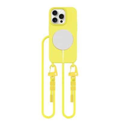 TECH-PROTECT Magnecklace - θήκη για Apple iPhone 15 Pro - Κίτρινο